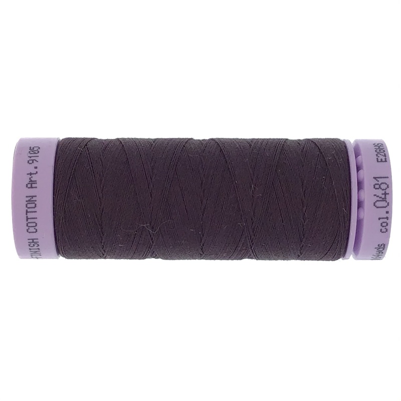 Mettler Cotton 50wt Thread - 150mt - 0481 - Plum Perfect