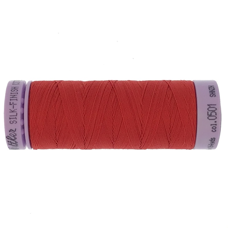 Mettler Cotton 50wt Thread - 150mt - 0501 - Wildfire