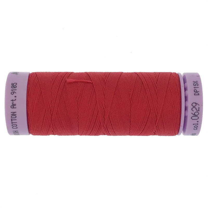 Mettler Cotton 50wt Thread - 150mt - 0629 - Tulip