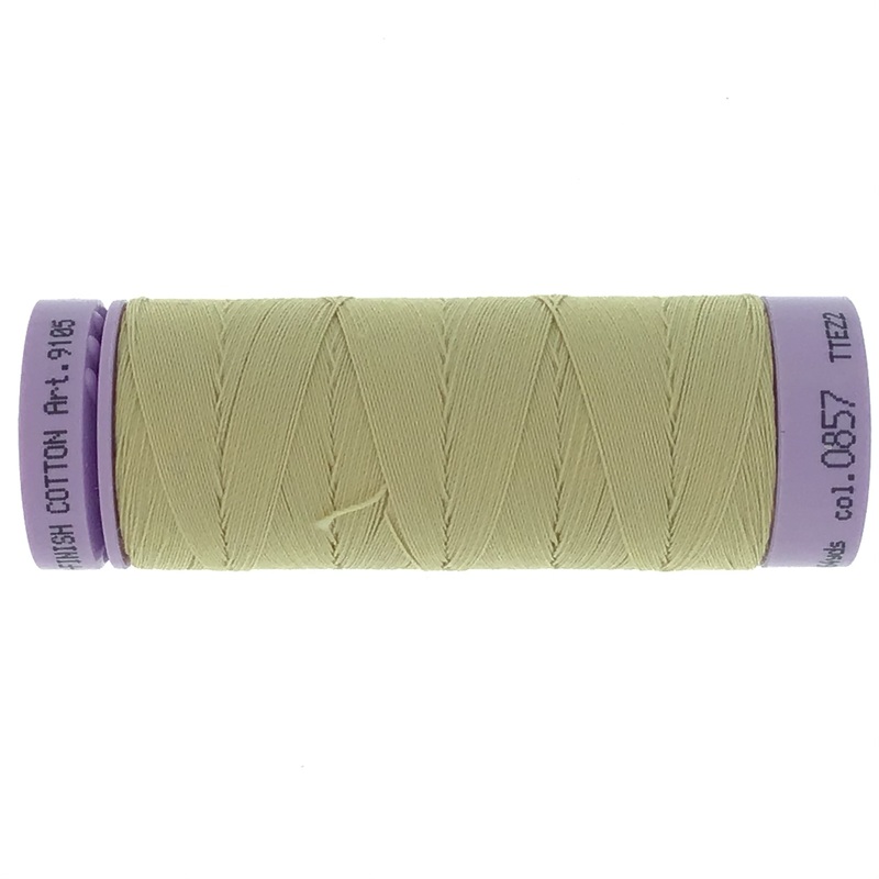 Mettler Cotton 50wt Thread - 150mt - 0857 - New Wheat
