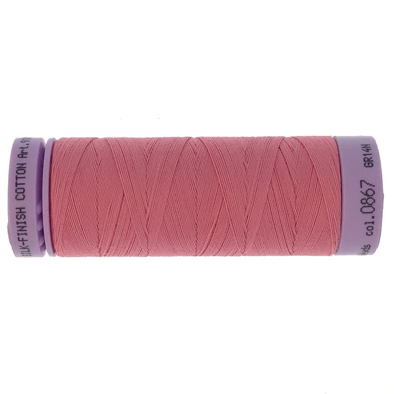 Mettler Cotton 50wt Thread - 150mt - 0867 - Dusty Mauve