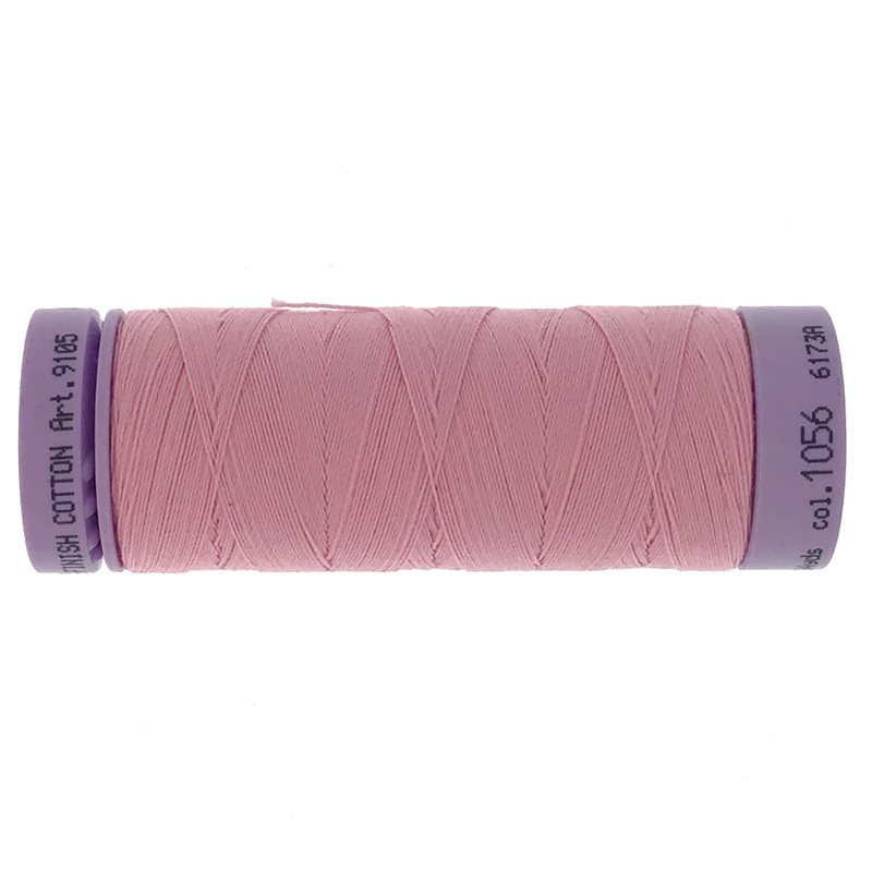 Mettler Cotton 50wt Thread - 150mt - 1056 - Petal Pink