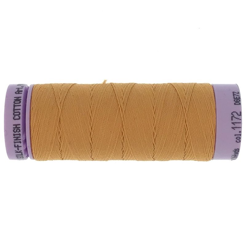 Mettler Cotton 50wt Thread - 150mt - 1172 - Dried Apricot