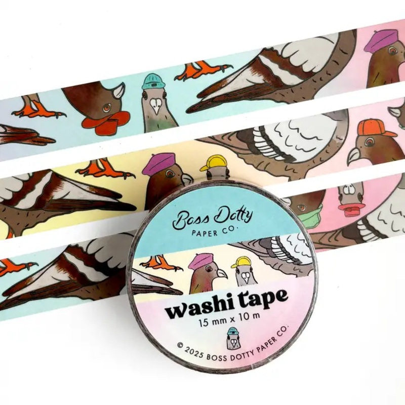 Pigeons Washi Tape