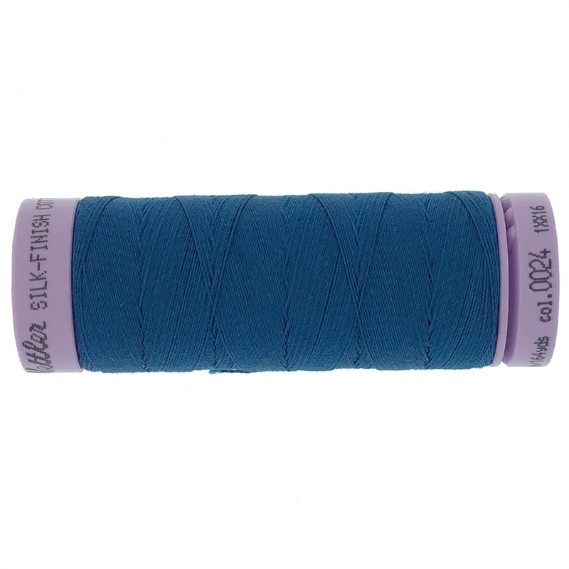 Mettler Cotton 50wt Thread - 150mt - 0024 - Colonial Blue