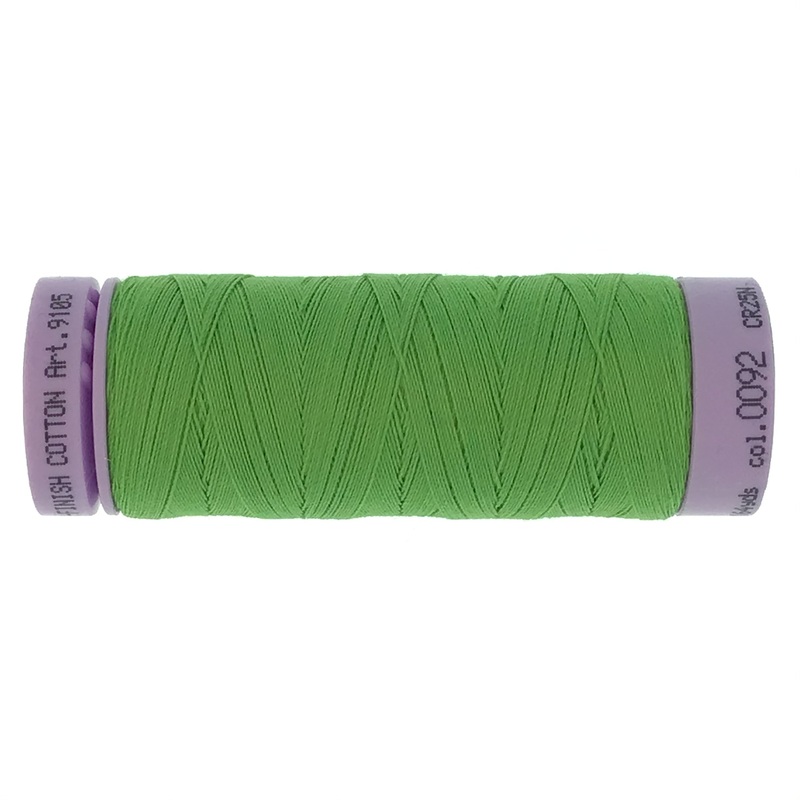 Mettler Cotton 50wt Thread - 150mt - 0092 - Bright Mint
