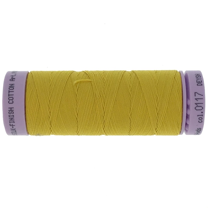 Mettler Cotton 50wt Thread - 150mt - 0117 - Nugget Gold
