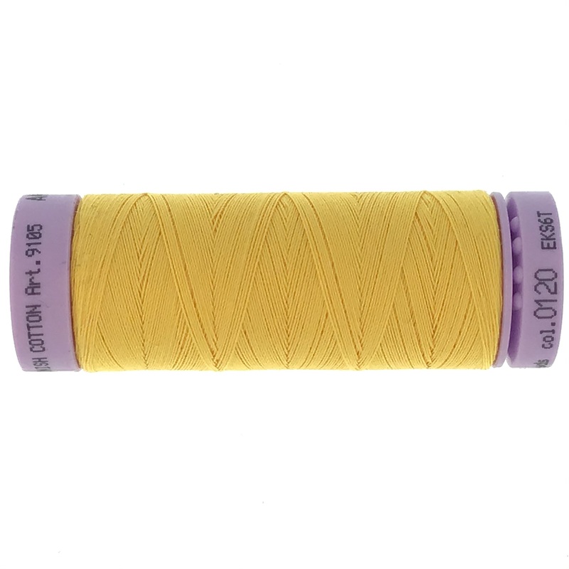 Mettler Cotton 50wt Thread - 150mt - 0120 - Summersun