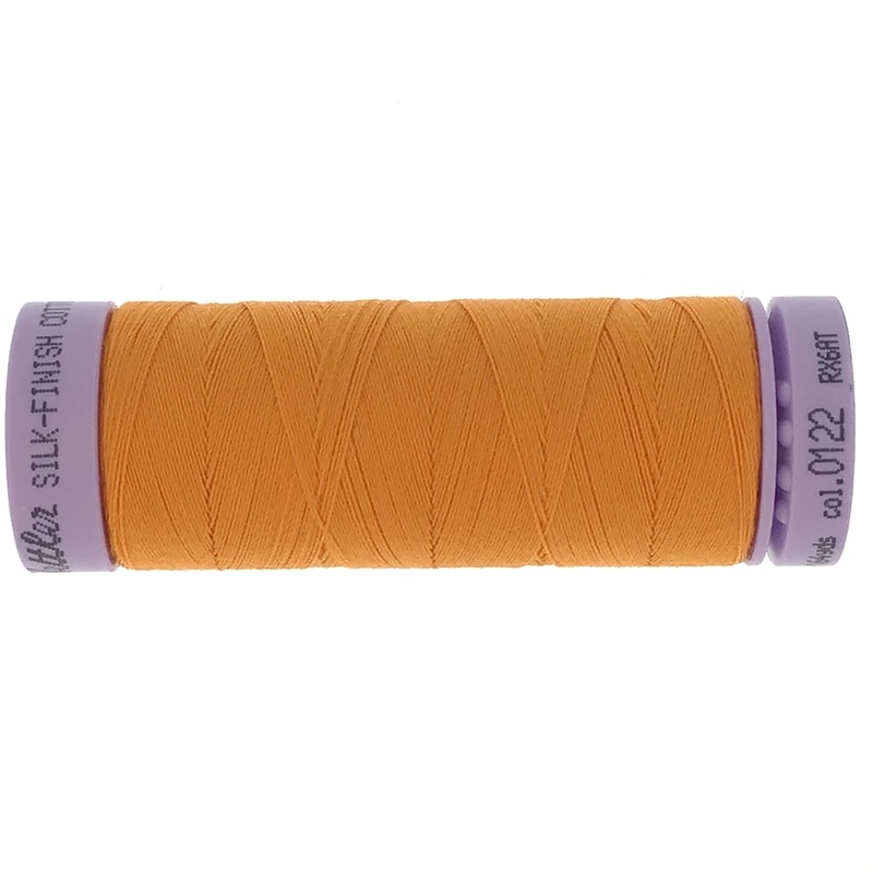 Mettler Cotton 50wt Thread - 150mt - 0122 - Pumpkin