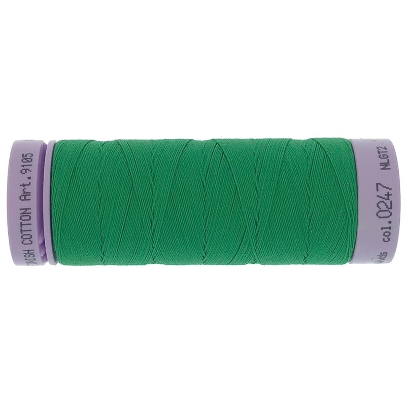 Mettler Cotton 50wt Thread - 150mt - 0247 - Swiss Ivy