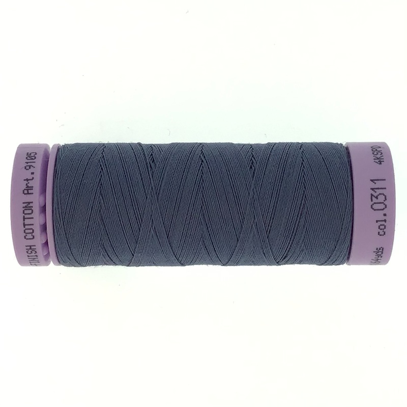 Mettler Cotton 50wt Thread - 150mt - 0311 - Blue Shadow