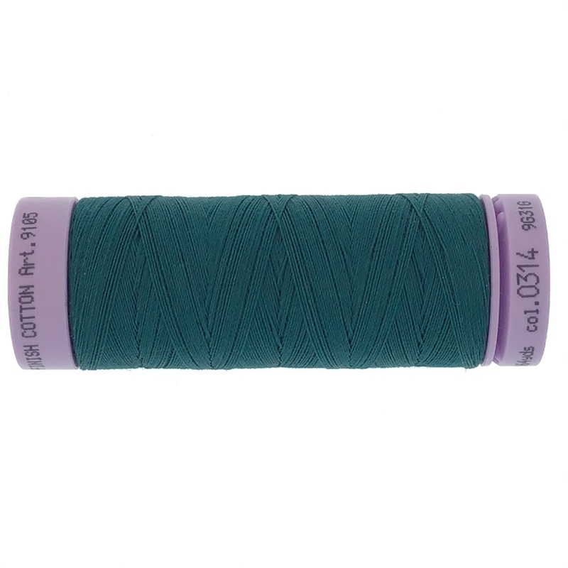 Mettler Cotton 50wt Thread - 150mt - 0314 - Spruce