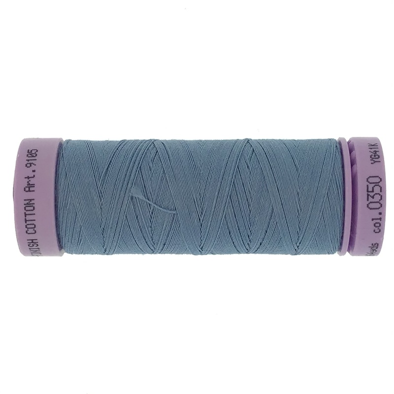 Mettler Cotton 50wt Thread - 150mt - 0350 - Summer Sky