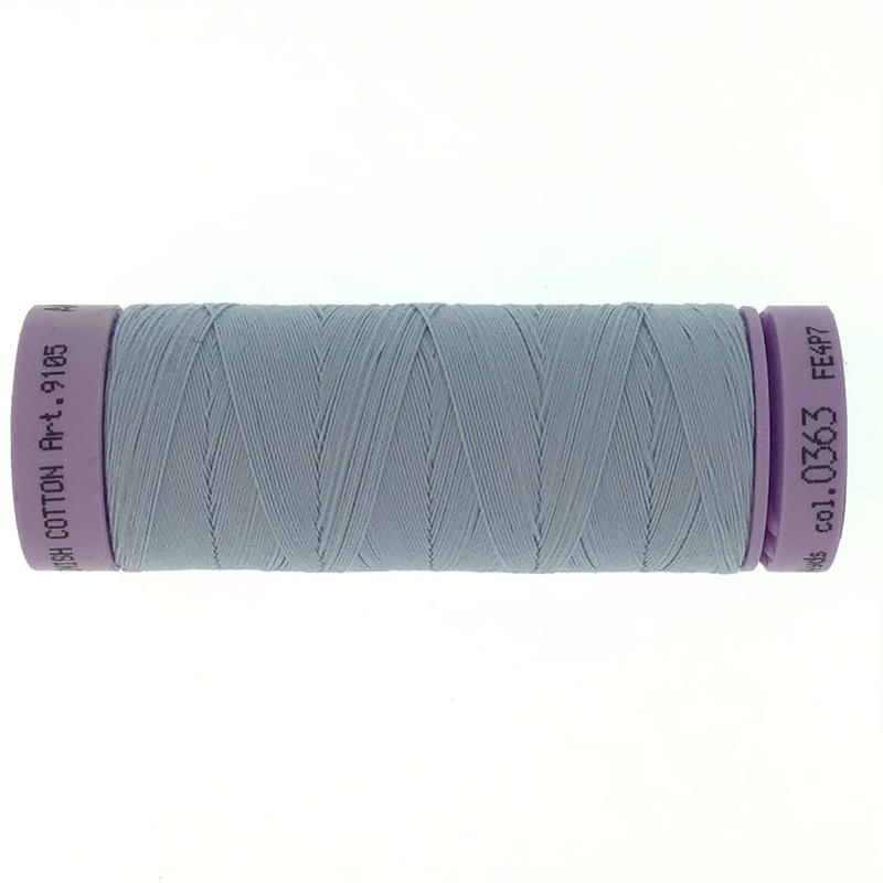 Mettler Cotton 50wt Thread - 150mt - 0363 - Ice Cap