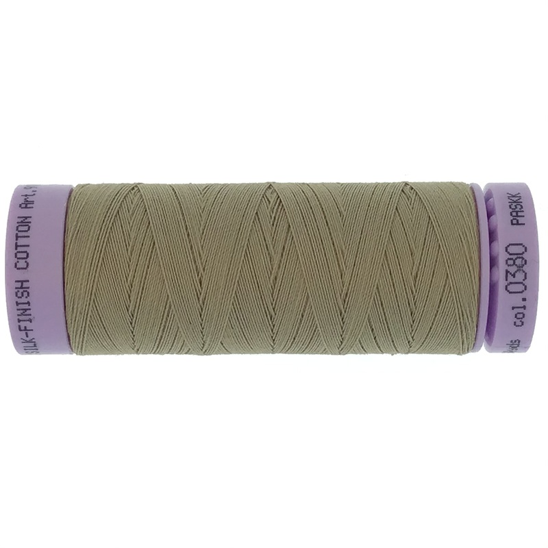 Mettler Cotton 50wt Thread - 150mt - 0380 - Dried Clay