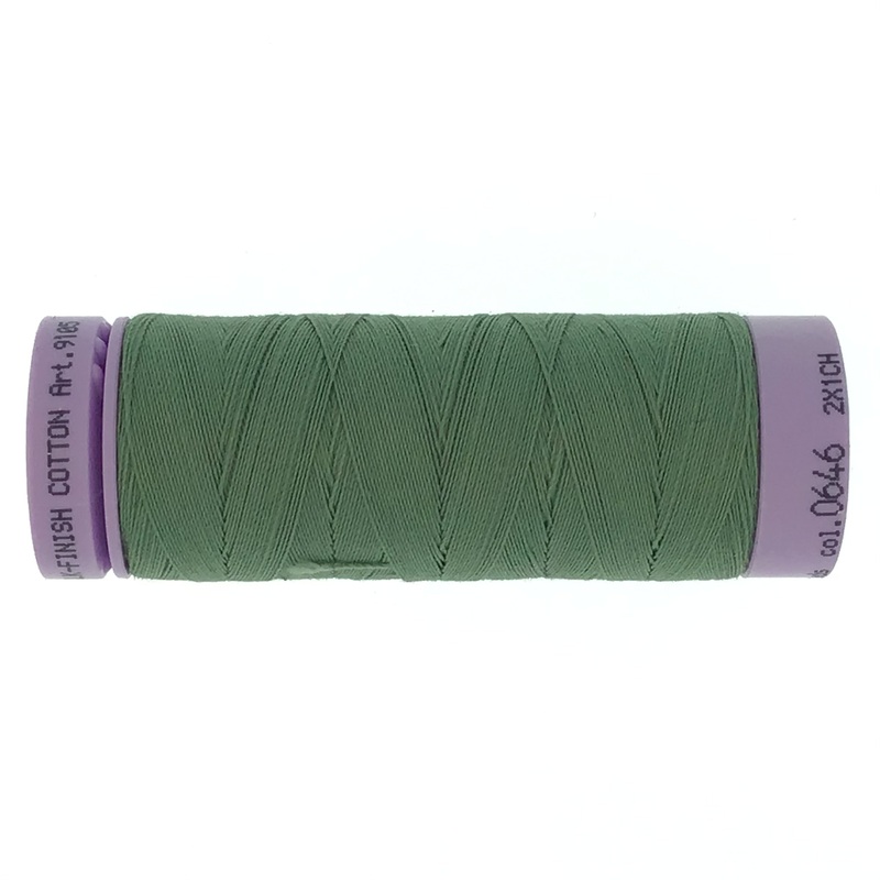 Mettler Cotton 50wt Thread - 150mt - 0646 - Palm Leaf
