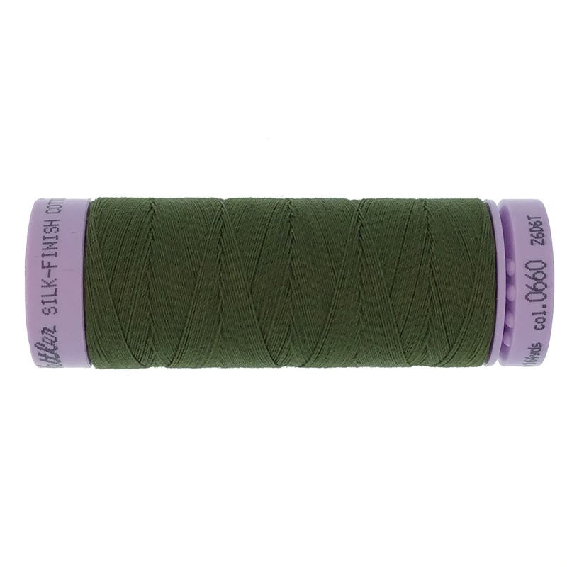 Mettler Cotton 50wt Thread - 150mt - 0660 - Umber