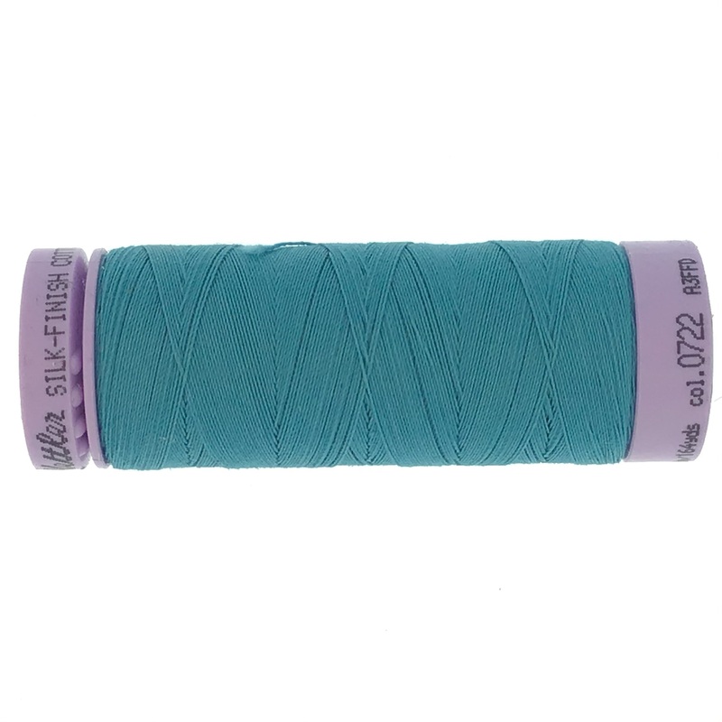 Mettler Cotton 50wt Thread - 150mt - 0722 - Glacier Blue