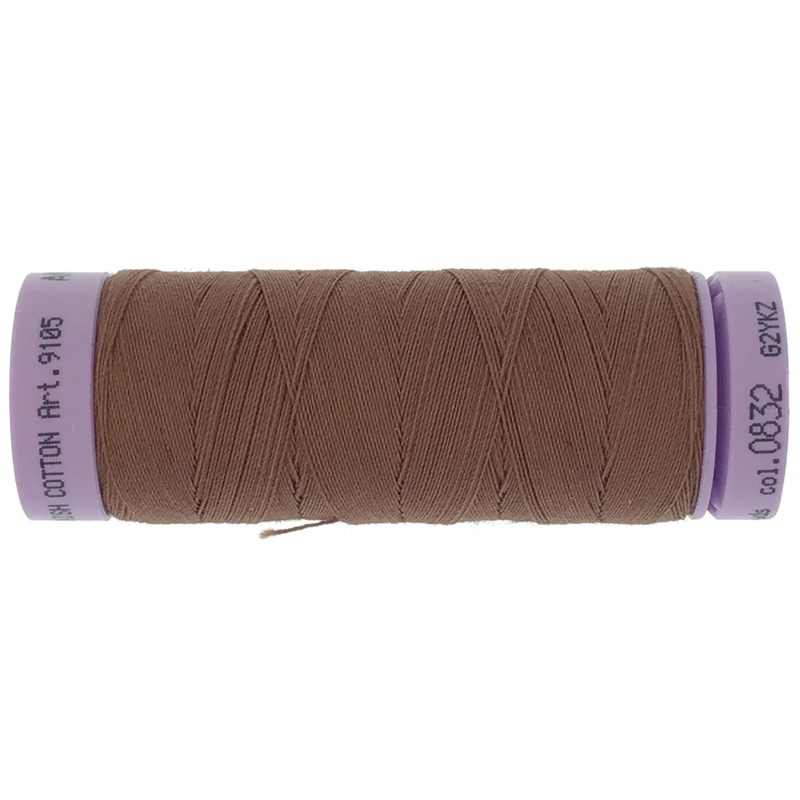 Mettler Cotton 50wt Thread - 150mt - 0832 - Clove