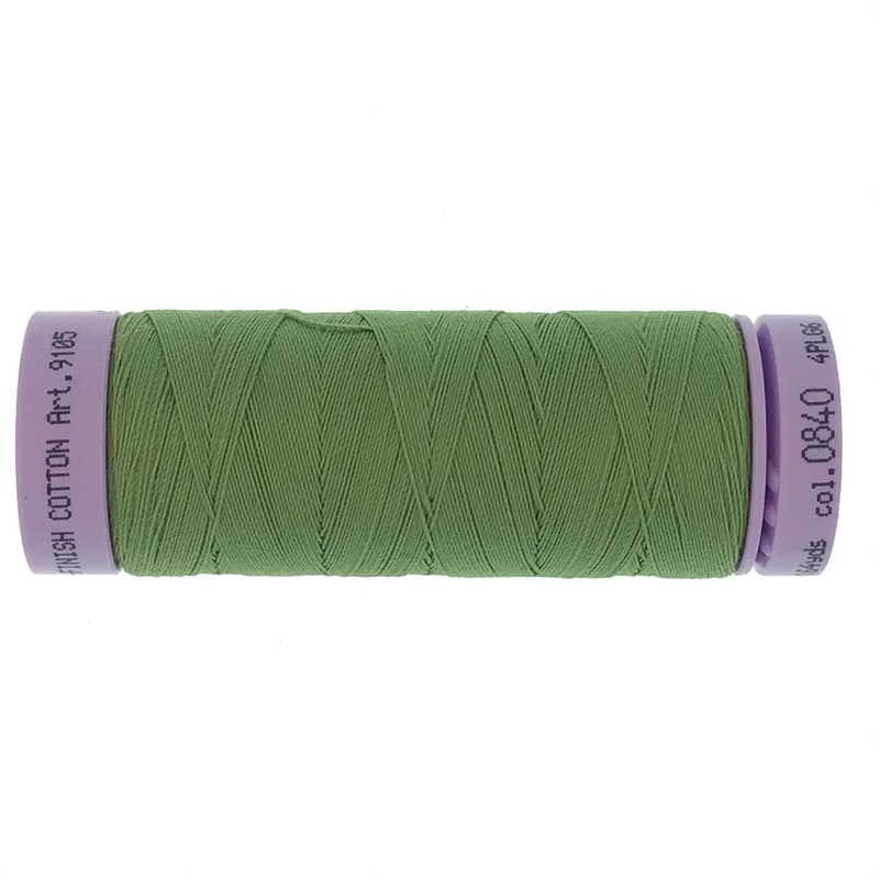 Mettler Cotton 50wt Thread - 150mt - 0840 - Common Hop