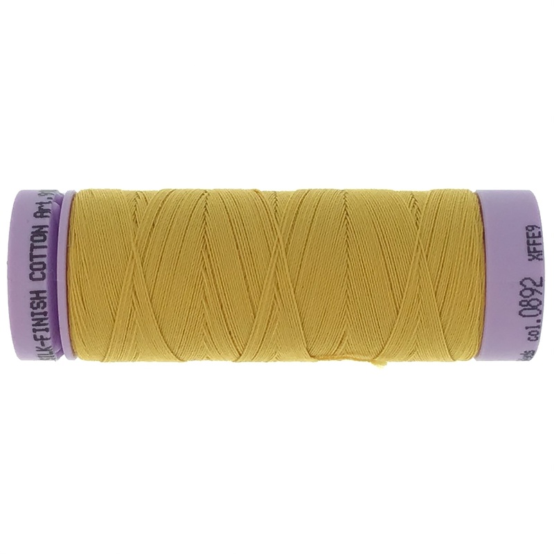 Mettler Cotton 50wt Thread - 150mt - 0892 - Star Gold