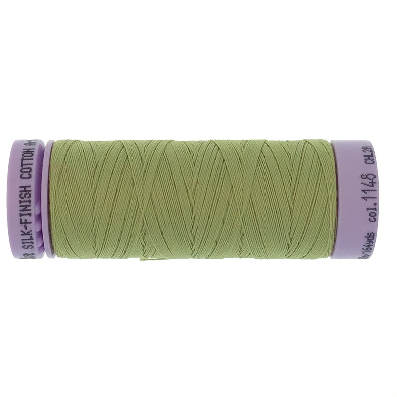 Mettler Cotton 50wt Thread - 150mt - 1148 - Seaweed
