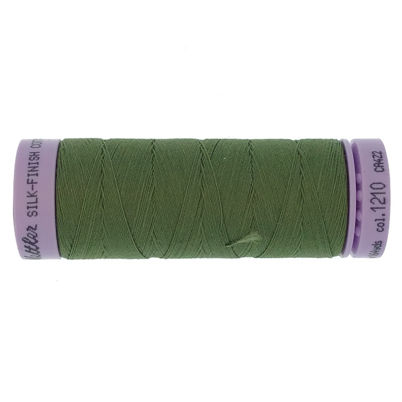 Mettler Cotton 50wt Thread - 150mt - 1210 - Seagrass
