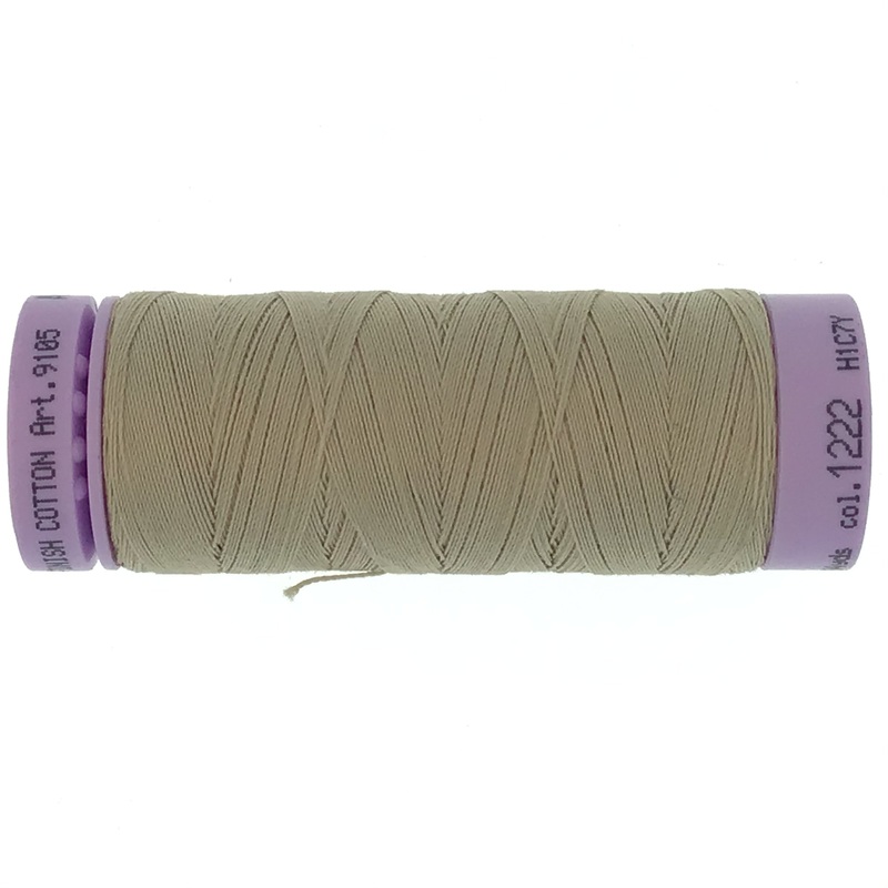 Mettler Cotton 50wt Thread - 150mt - 1222 - Sandstone
