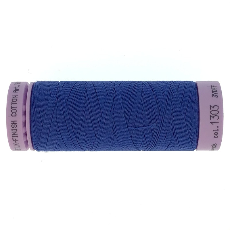 Mettler Cotton 50wt Thread - 150mt - 1303 - Royal Blue