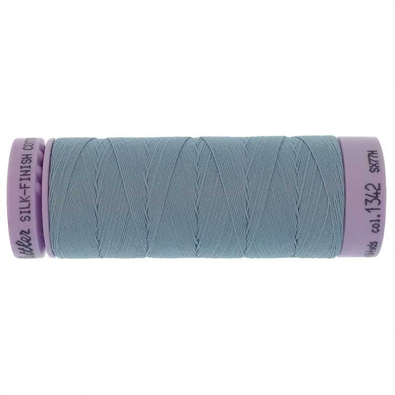Mettler Cotton 50wt Thread - 150mt - 1342 - Blue Speedwell