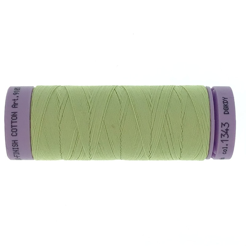 Mettler Cotton 50wt Thread - 150mt - 1343 - Spring Green