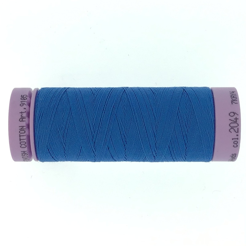 Mettler Cotton 50wt Thread - 150mt - 2049 - French Blue