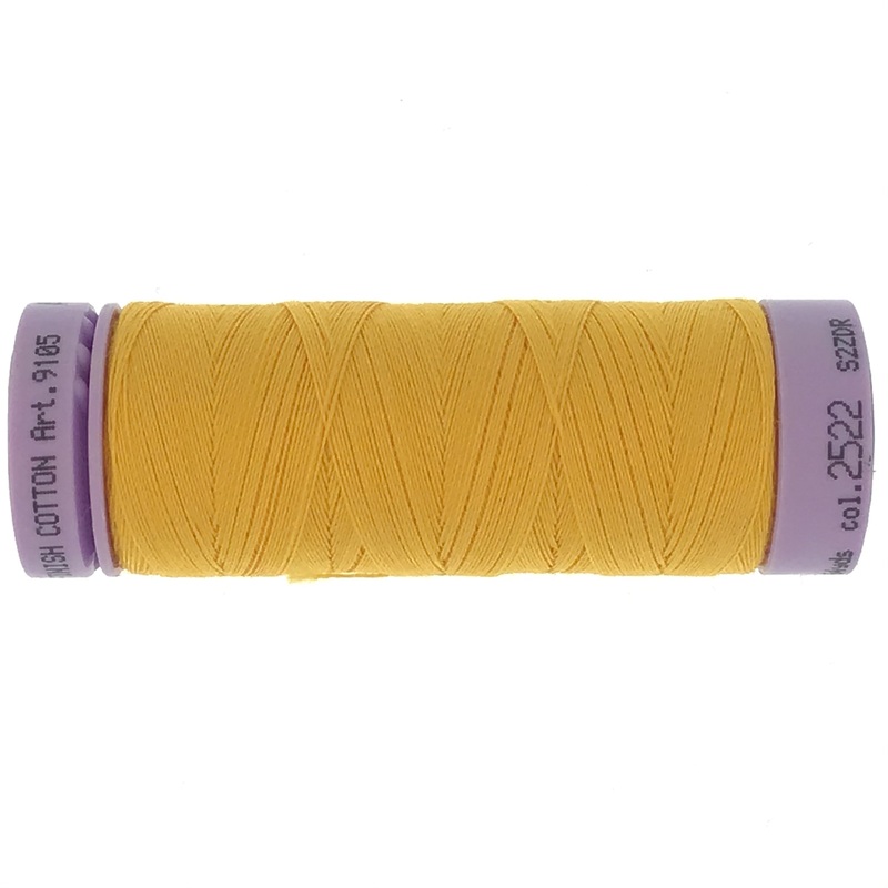 Mettler Cotton 50wt Thread - 150mt - 2522 - Citrus