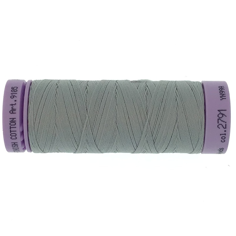 Mettler Cotton 50wt Thread - 150mt - 2791 - Ash