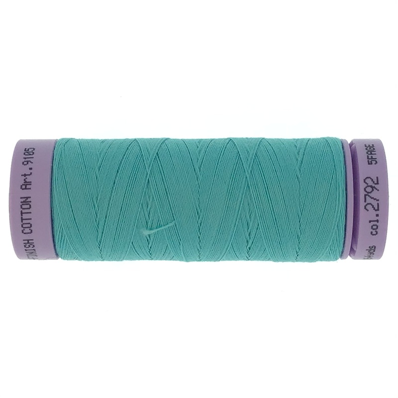 Mettler Cotton 50wt Thread - 150mt - 2792 - Blue Curacao