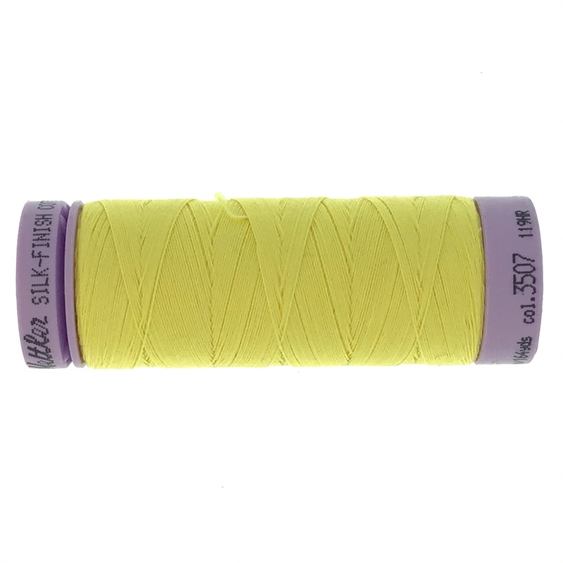 Mettler Cotton 50wt Thread - 150mt - 3507 - Lemon Zest