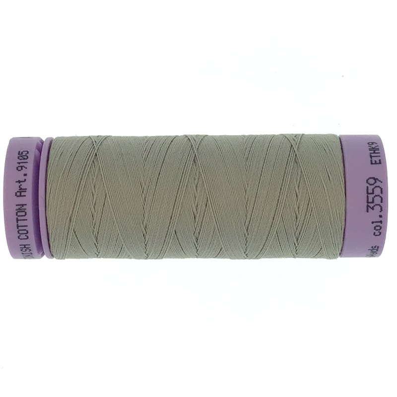 Mettler Cotton 50wt Thread - 150mt - 3559 - Drizzle