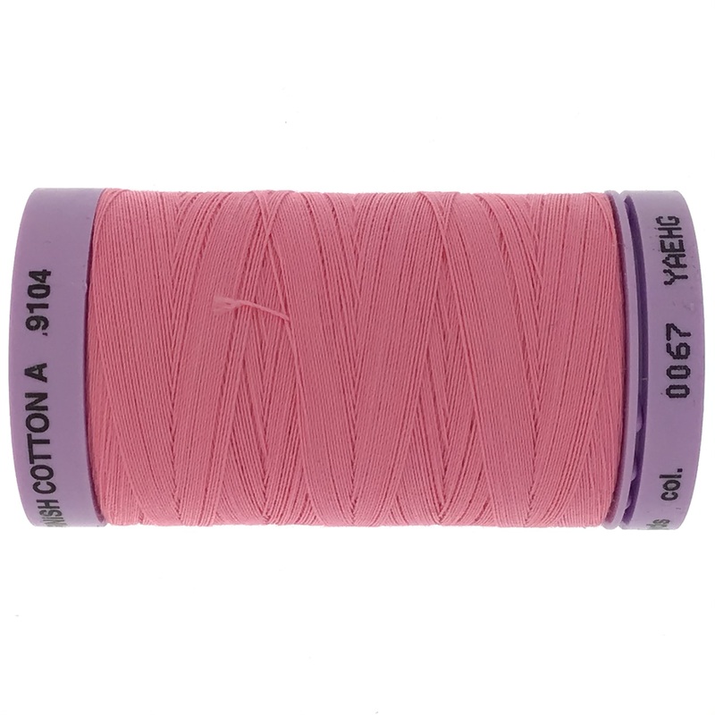 Mettler Cotton 50wt Thread - 500mt - 0067 - Roseate