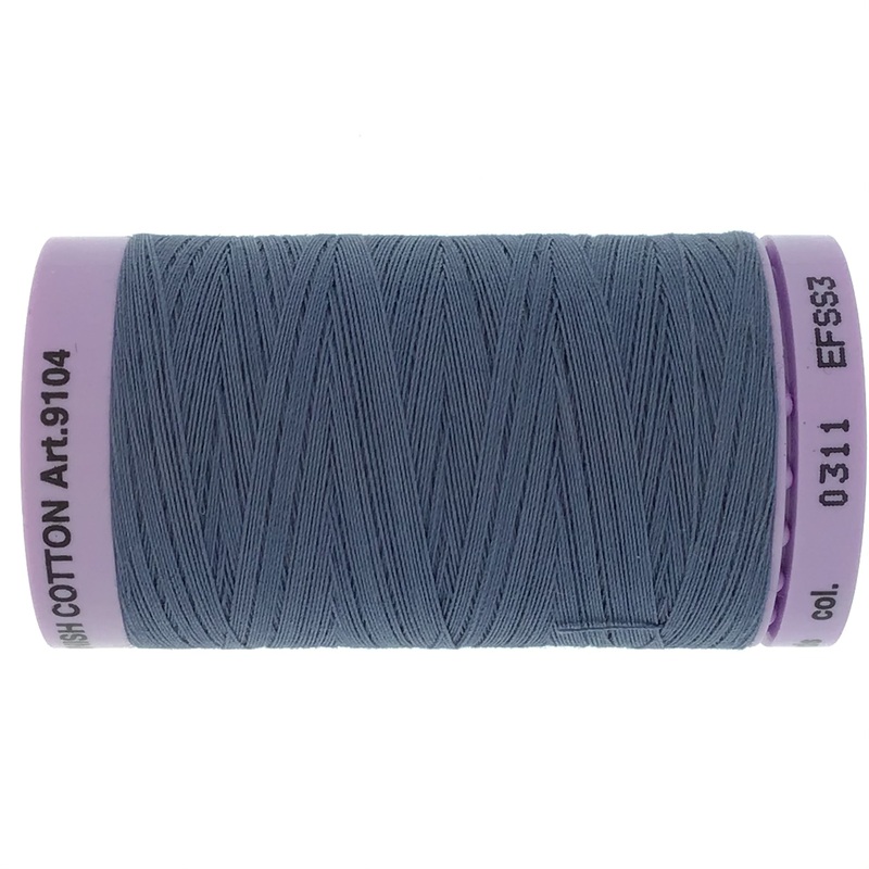 Mettler Cotton 50wt Thread - 500mt - 0311 - Blue Shadow