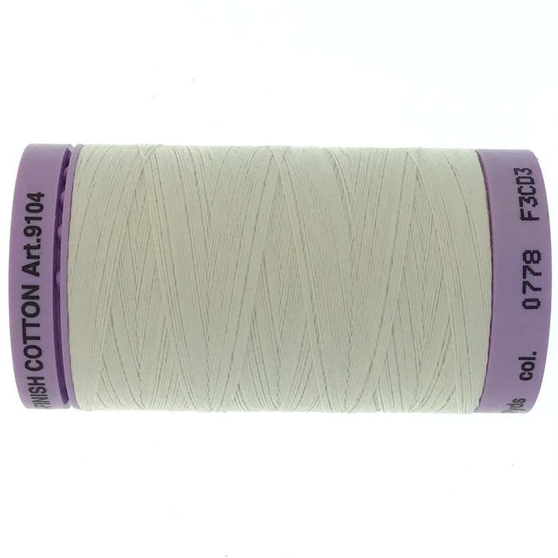 Mettler Cotton 50wt Thread - 500mt - 0778 - Muslin
