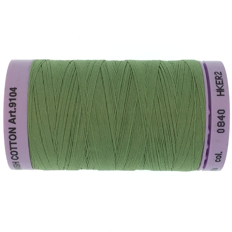 Mettler Cotton 50wt Thread - 500mt - 0840 - Hop
