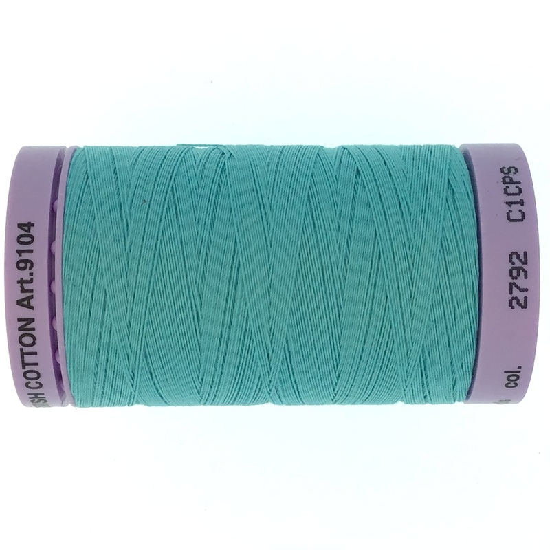 Mettler Cotton 50wt Thread - 500mt - 2792 - Blue Curacao