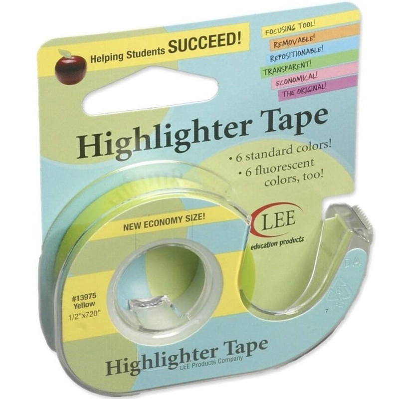 Highlighter Tape - Yellow