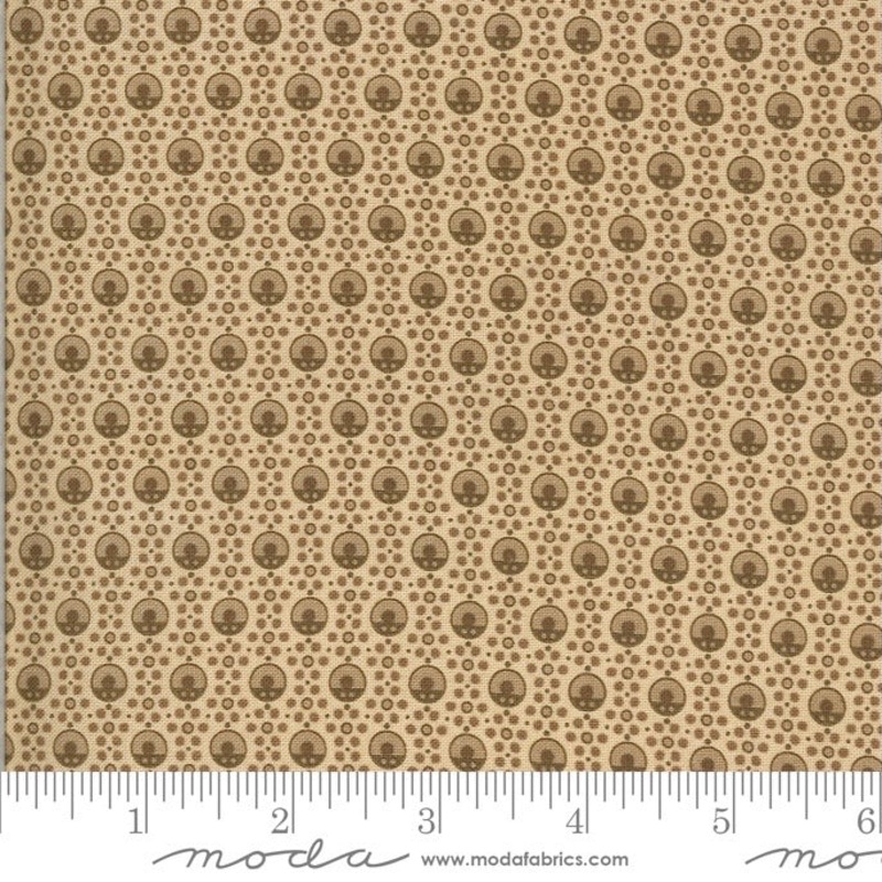 Hopewell - Ladybug - Cream-Half Meter