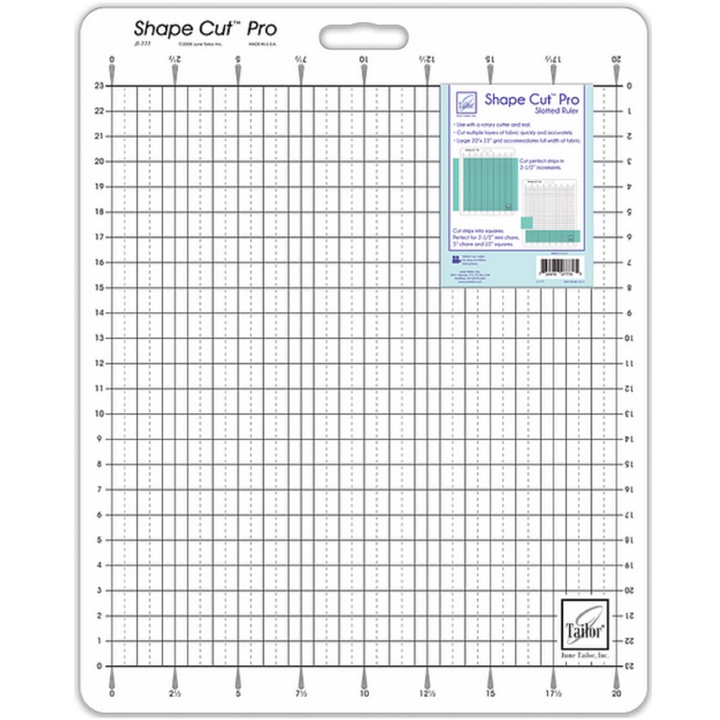 Shape Cut Pro Slotted Ruler - 28 x 22.5