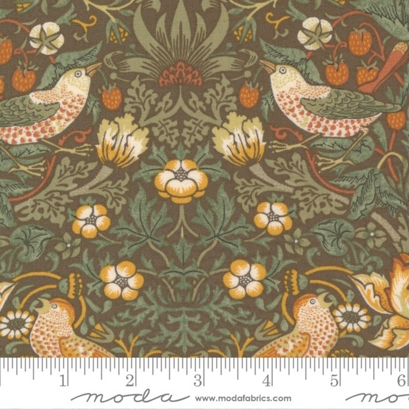 Best of Morris - Strawberry Thief - Brown