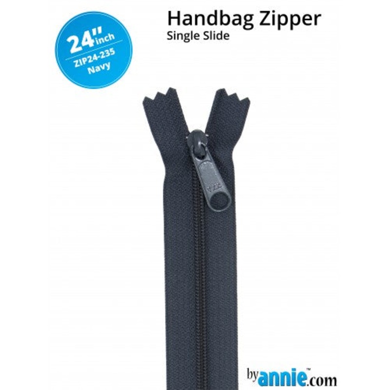 ByAnnie - 24 Single Slide Zipper - Navy