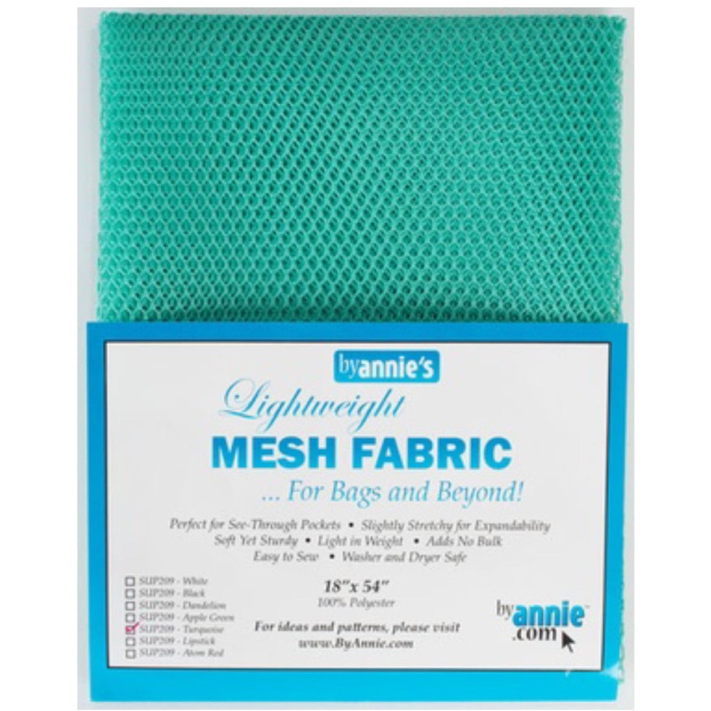 ByAnnie Mesh Fabric - 18x54 - Turquiose