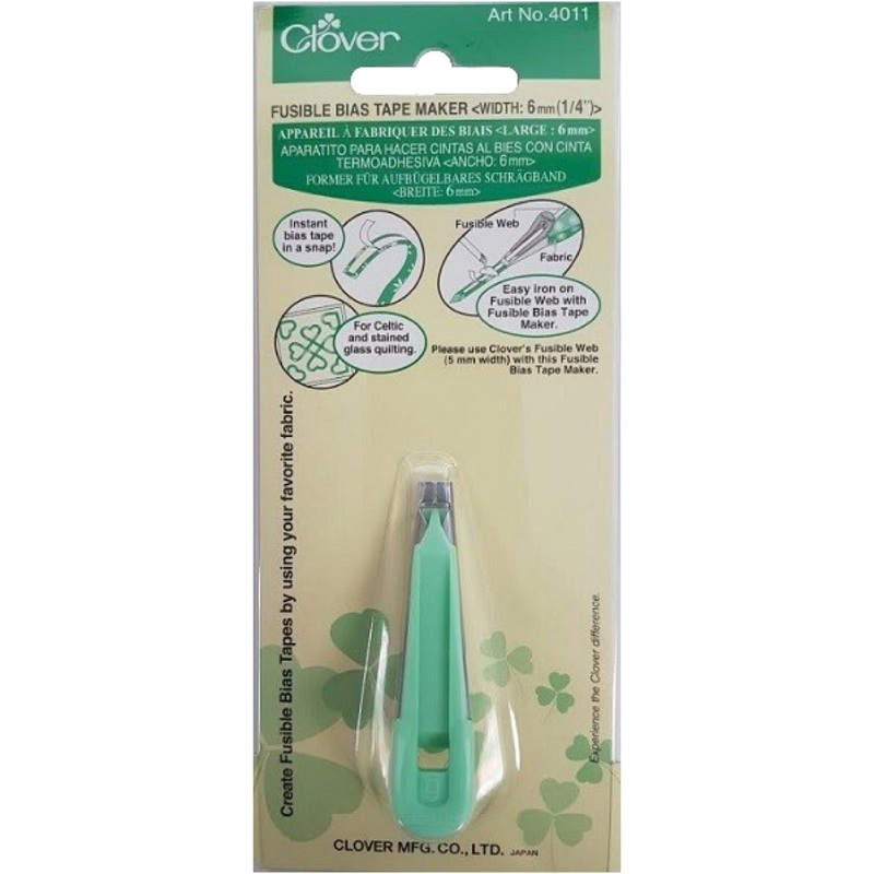 Fusible Bias Tape Maker - 1/4 (6mm)