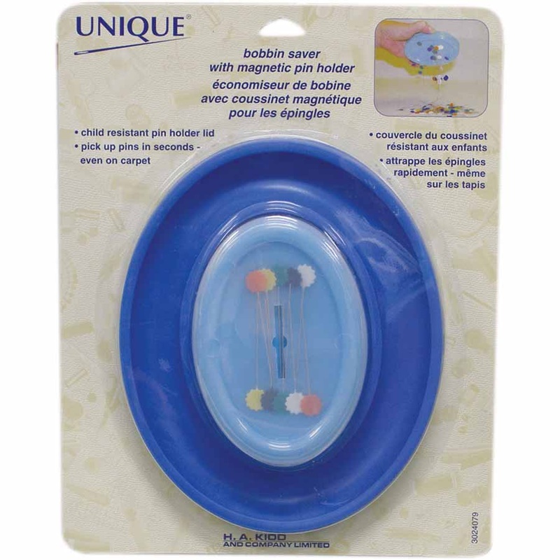 Magnetic Pin Cushion with Bobbin Holder